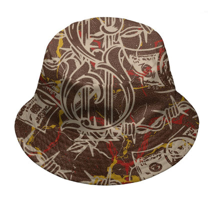 AM-1-Poly-Donkeyy-Kongg-NastyJamz-Bucket-Hat-Match-Tough-People-Never-Fall-3D-All-Over-Print