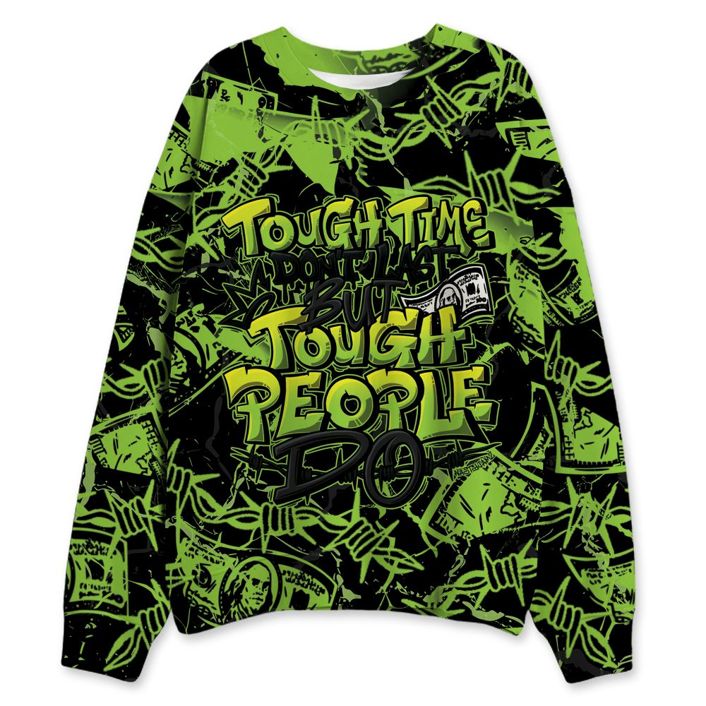Air-Foamposite-One-Black-Volt-NastyJamz-Sweatshirt-Match-Tough-People-Never-Fall-All-Over-Print