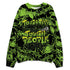 Air-Foamposite-One-Black-Volt-NastyJamz-Sweatshirt-Match-Tough-People-Never-Fall-All-Over-Print