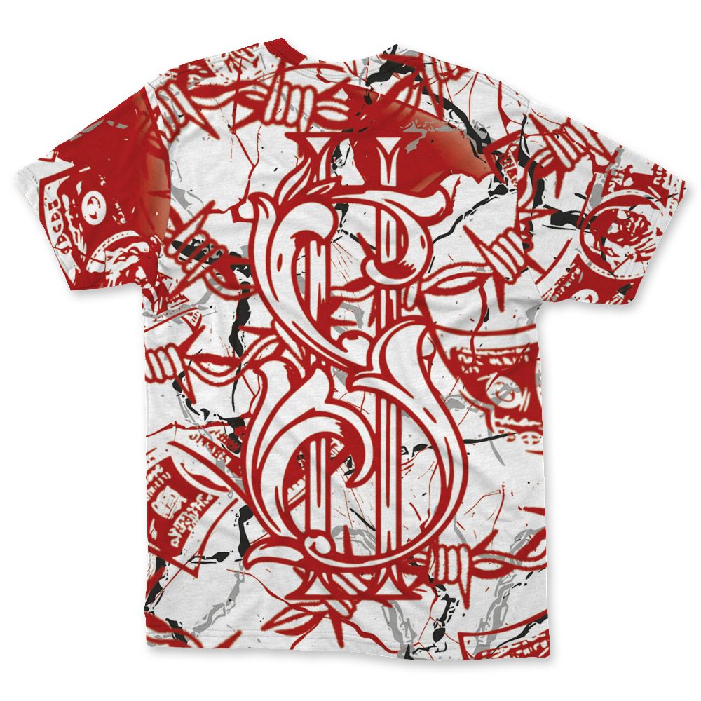 AM-Uptempo-Bulls-NastyJamz-T-Shirt-Match-Tough-People-Never-Fall-All-Over-Print