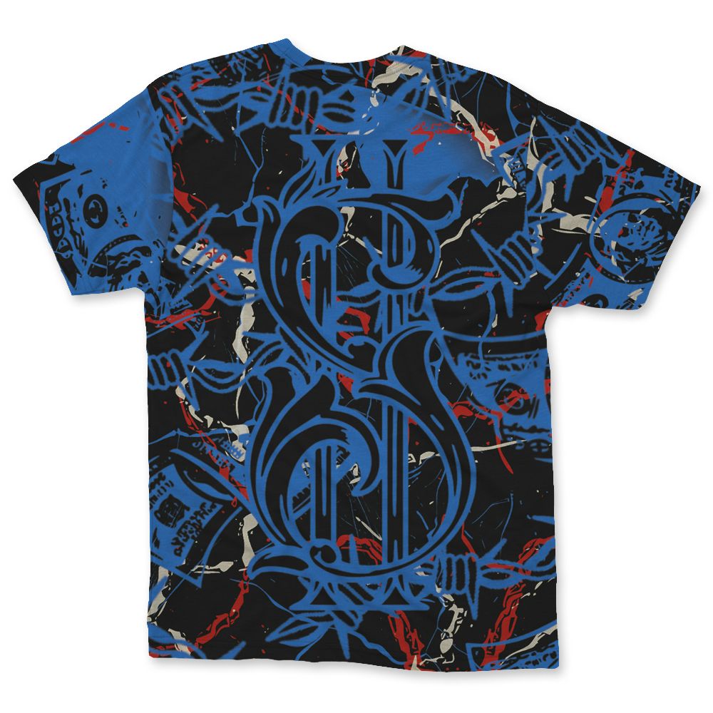 Rare-Air-3s-NastyJamz-T-Shirt-Match-Tough-People-Never-Fall-All-Over-Print