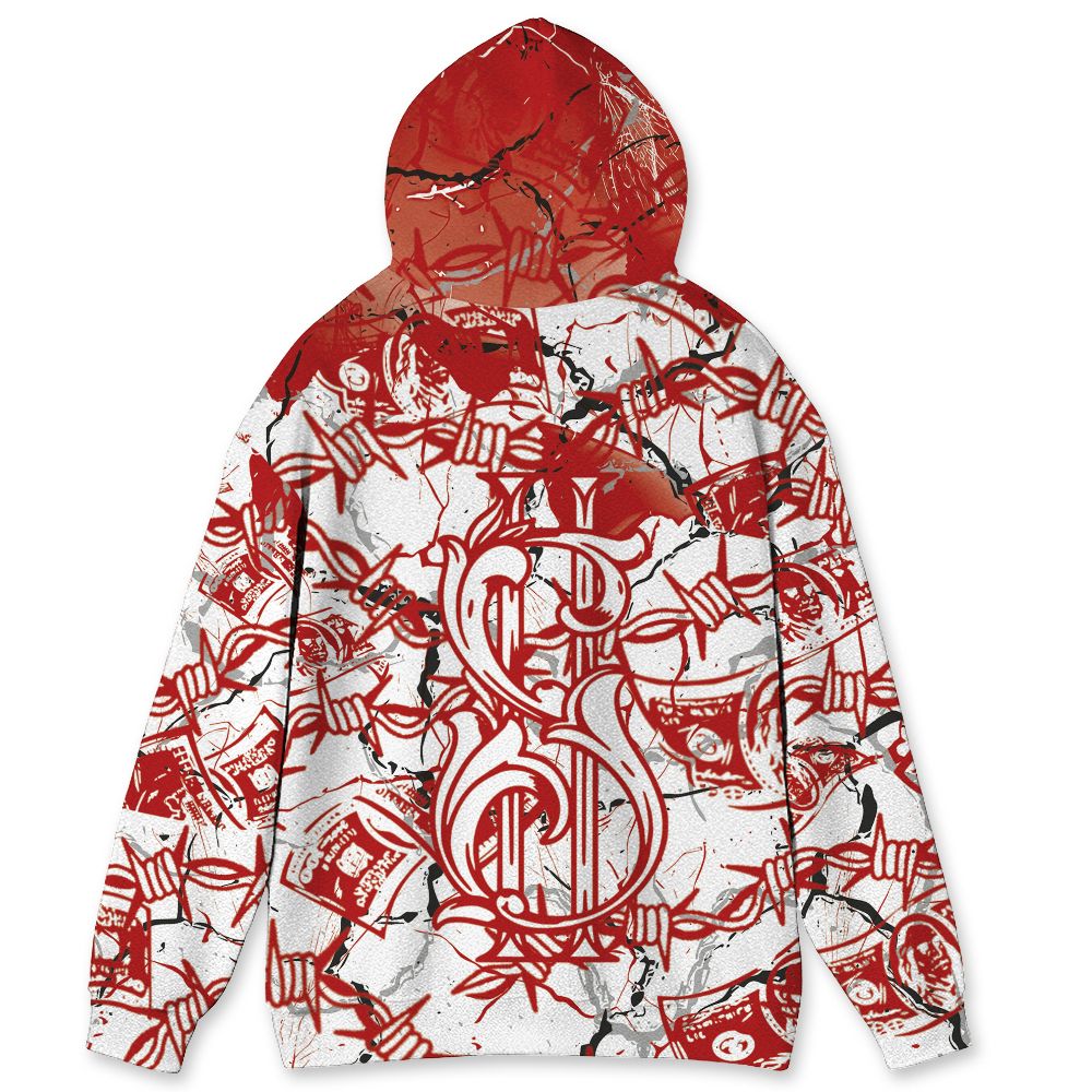 AM-Uptempo-Bulls-NastyJamz-Hoodie-Match-Tough-People-Never-Fall-All-Over-Print