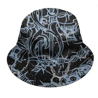 Air-Foamposite-Psychic-Blue-NastyJamz-Bucket-Hat-Match-Tough-People-Never-Fall-3D-All-Over-Print