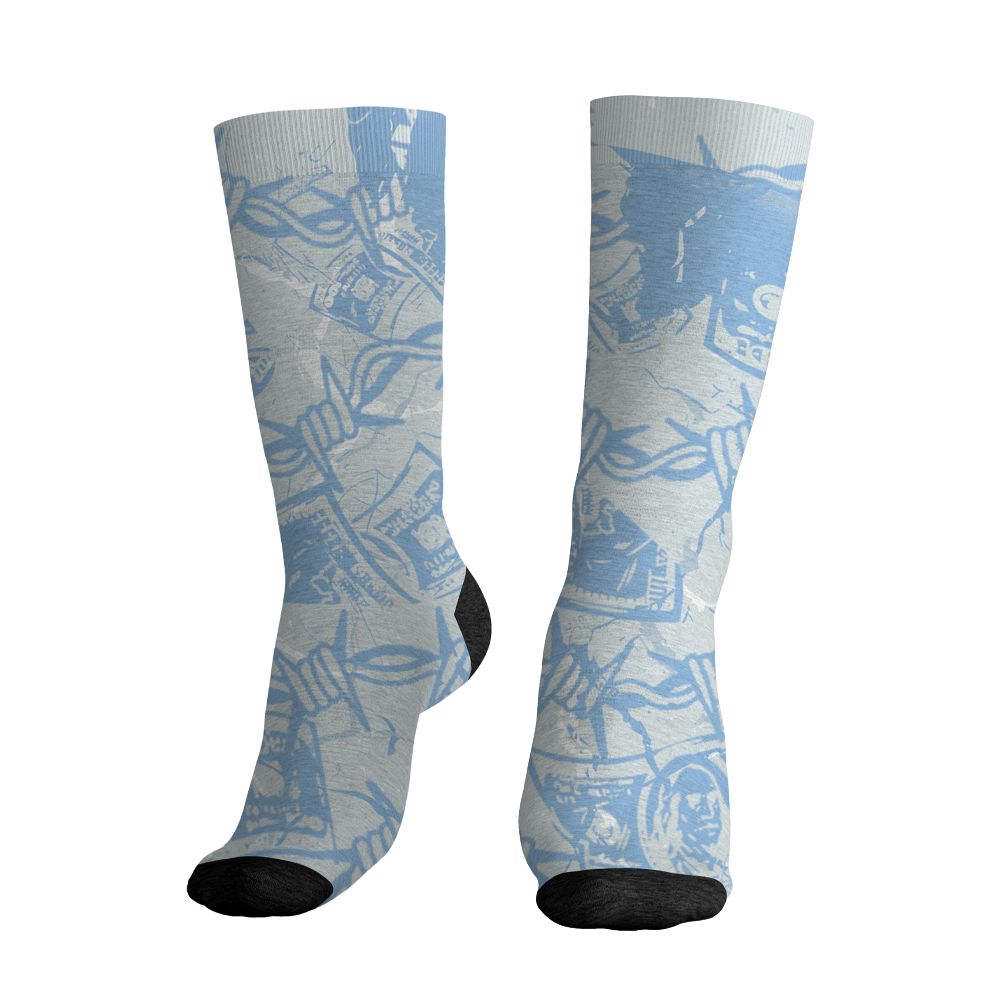 Forget-Me-Not-4s-NastyJamz-Socks-Match-Tough-People-Never-Fall-All-Over-Print