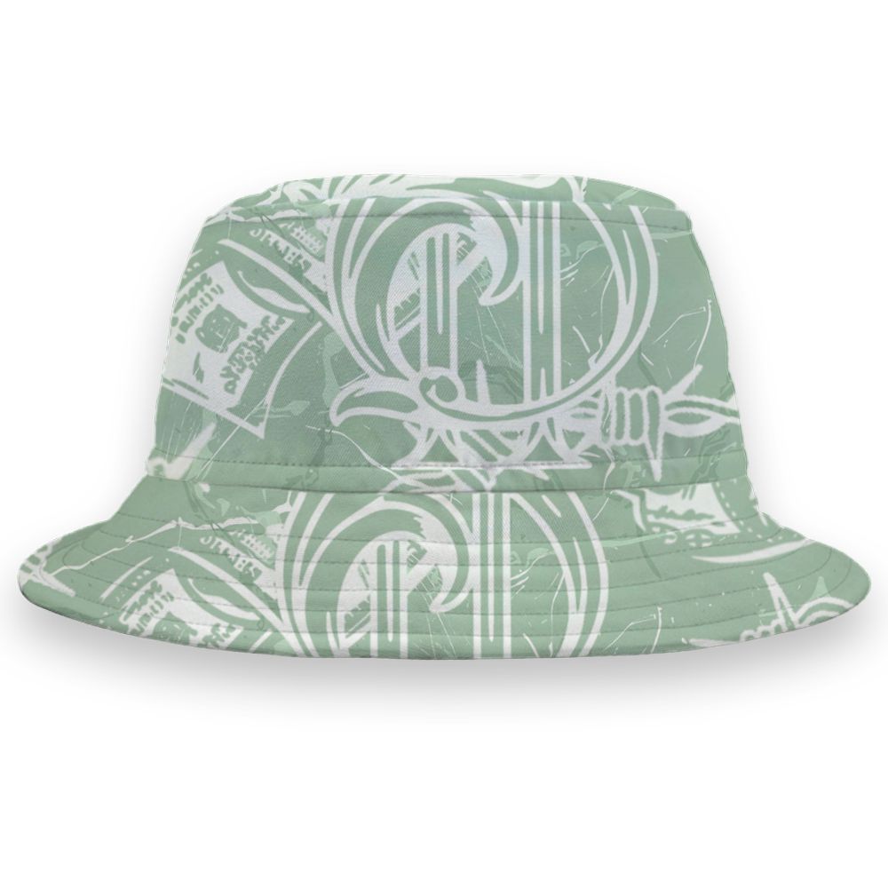 Seafoam-Sail-4s-NastyJamz-Bucket-Hat-Match-Tough-People-Never-Fall-3D-All-Over-Print