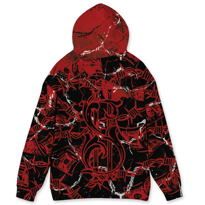 Low-Bred-11s-NastyJamz-Hoodie-Match-Tough-People-Never-Fall-All-Over-Print