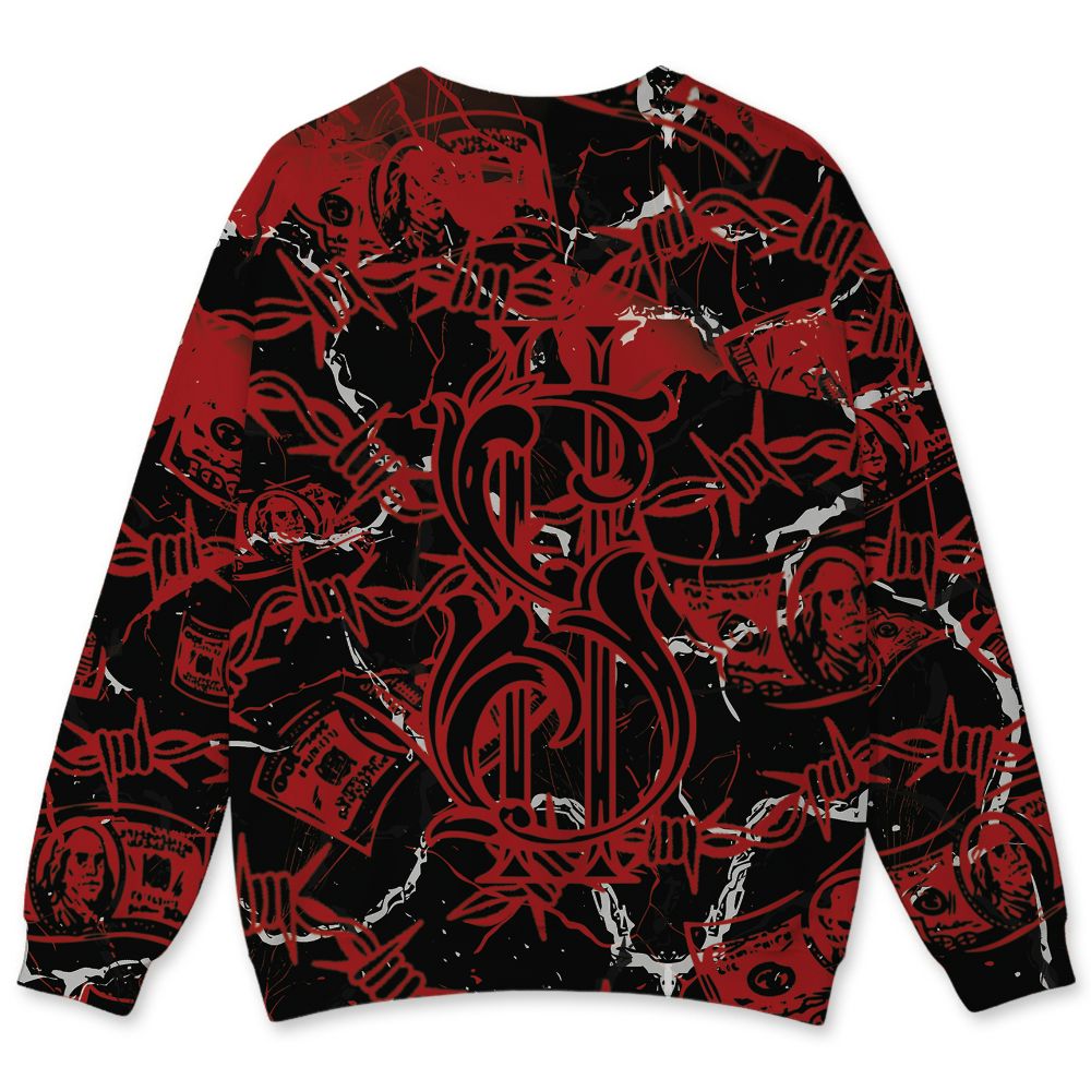 Low-Bred-11s-NastyJamz-Sweatshirt-Match-Tough-People-Never-Fall-All-Over-Print