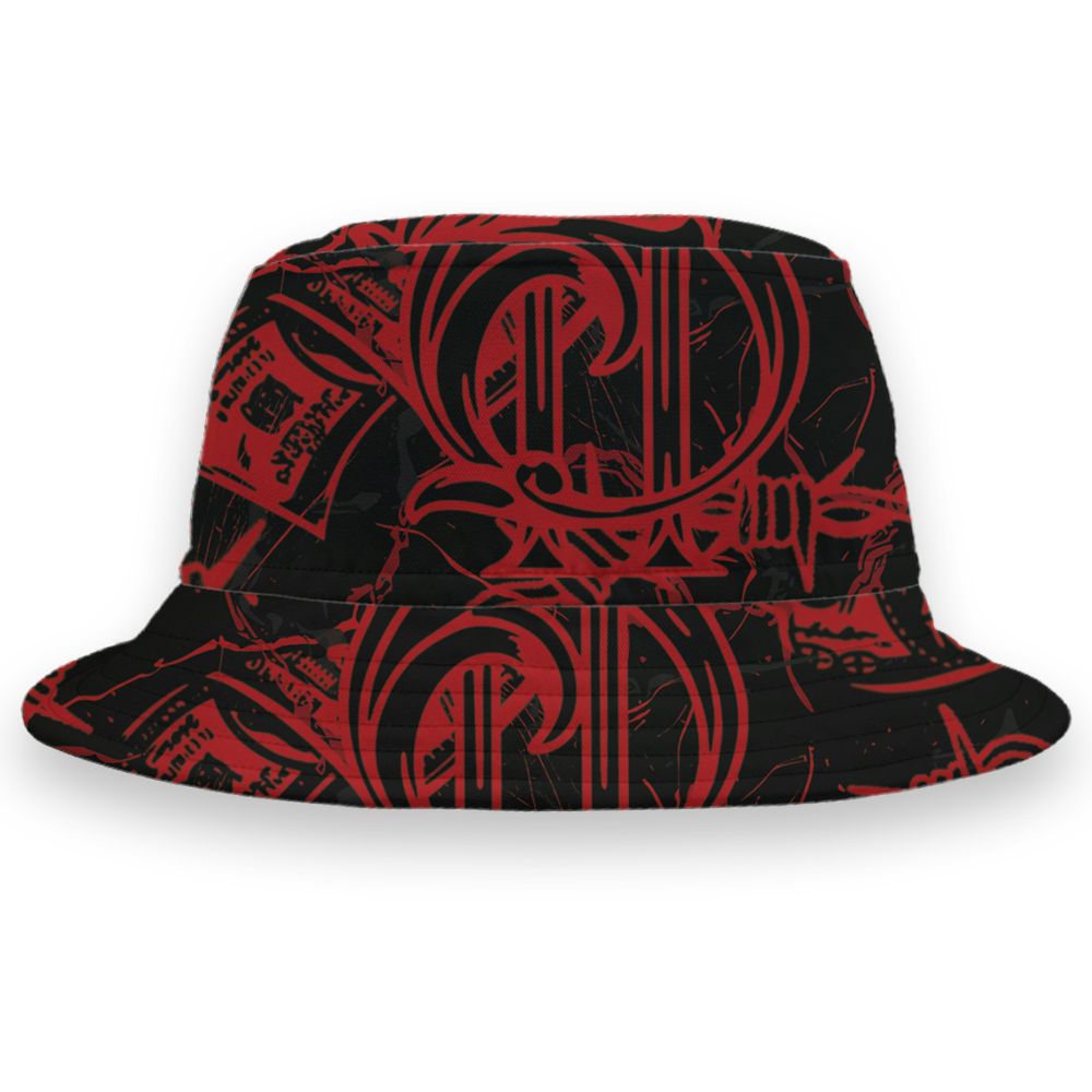 Flu-Game-12s-NastyJamz-Bucket-Hat-Match-Tough-People-Never-Fall-3D-All-Over-Print