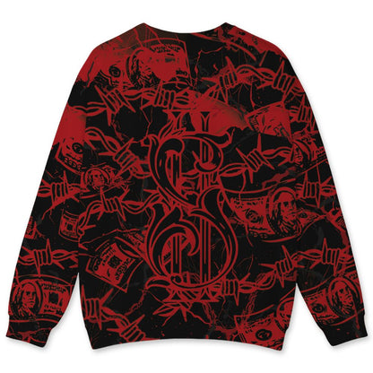 Flu-Game-12s-NastyJamz-Sweatshirt-Match-Tough-People-Never-Fall-All-Over-Print