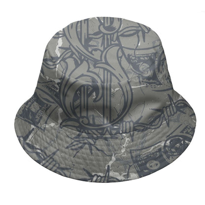 Cool-Grey-9s-NastyJamz-Bucket-Hat-Match-Tough-People-Never-Fall-3D-All-Over-Print
