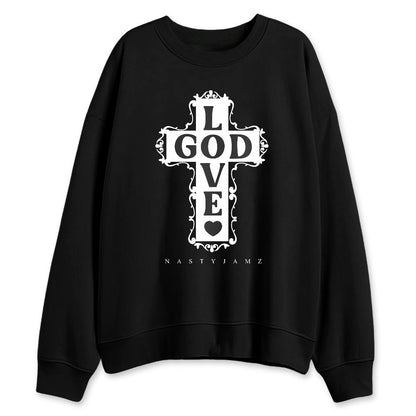 Air-Foamposite-Psychic-Blue-NastyJamz-Sweatshirt-Match-God-Love