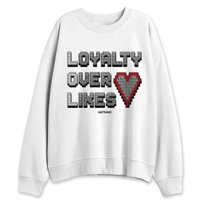 White-Cement-4s-NastyJamz-Sweatshirt-Match-Loyalty-Over-Likes