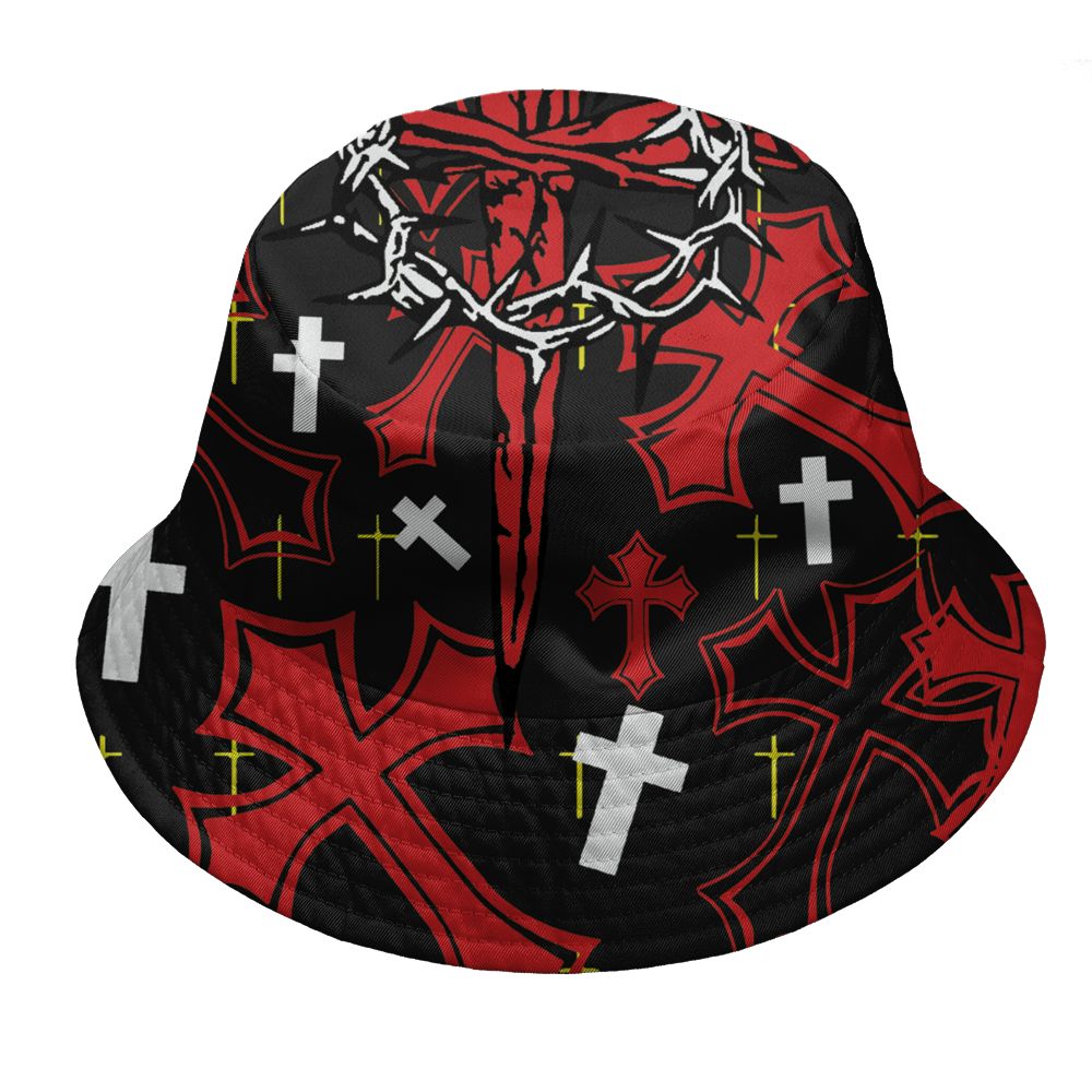 Ferrari-14s-NastyJamz-Bucket-Hat-Match-God-Got-Me-3D-All-Over-Print
