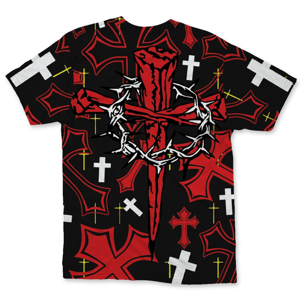 Ferrari 14s NastyJamz Tee Match God Got Me All-Over Print