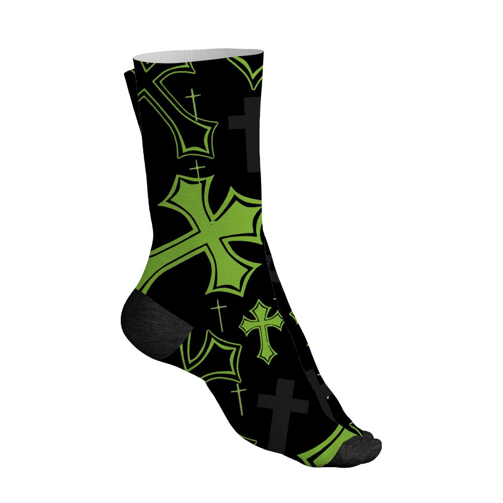 Air-Foamposite-One-Black-Volt-NastyJamz-Socks-Match-God-Got-Me-All-Over-Print