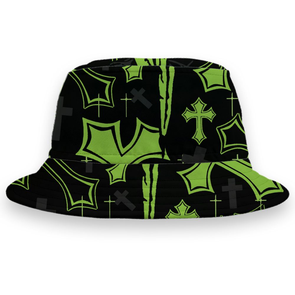 Air-Foamposite-One-Black-Volt-NastyJamz-Bucket-Hat-Match-God-Got-Me-3D-All-Over-Print