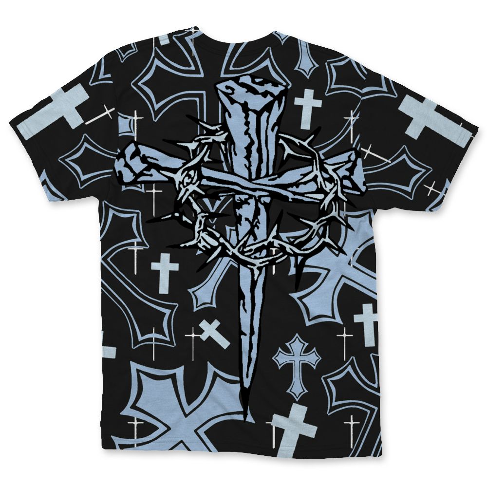 Air-Foamposite-Psychic-Blue-NastyJamz-T-Shirt-Match-God-Got-Me-All-Over-Print