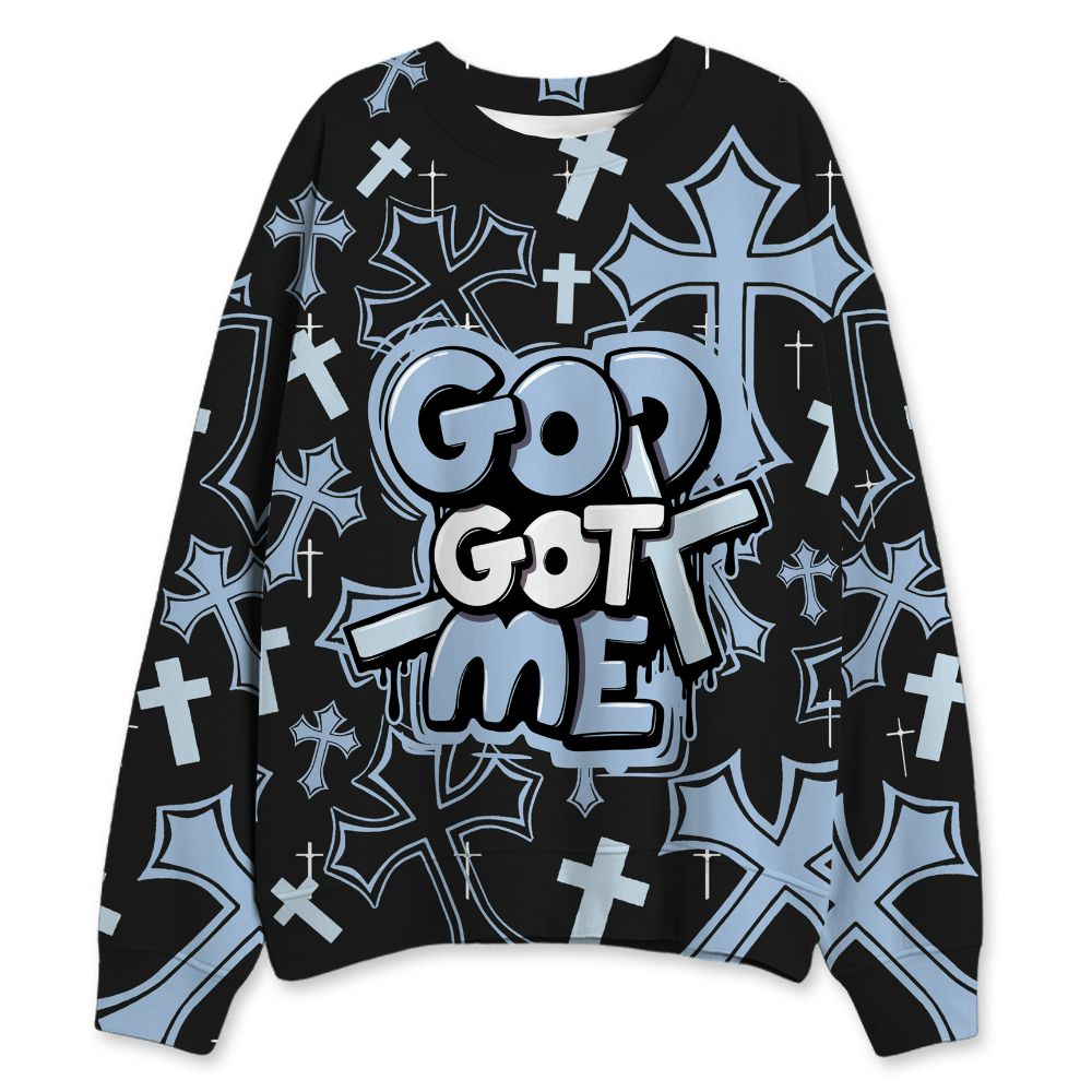 Air-Foamposite-Psychic-Blue-NastyJamz-Sweatshirt-Match-God-Got-Me-All-Over-Print