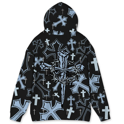 Air-Foamposite-Psychic-Blue-NastyJamz-Hoodie-Match-God-Got-Me-All-Over-Print