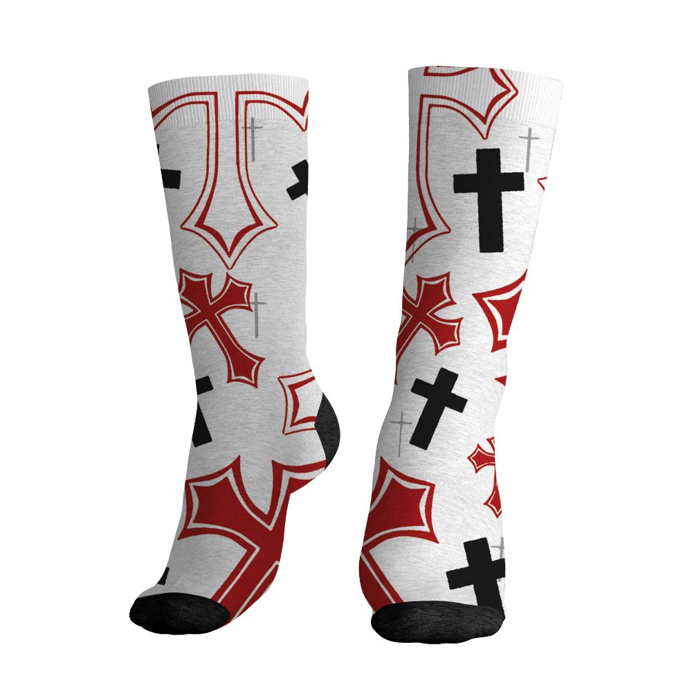 AM-Uptempo-Bulls-NastyJamz-Socks-Match-God-Got-Me-All-Over-Print