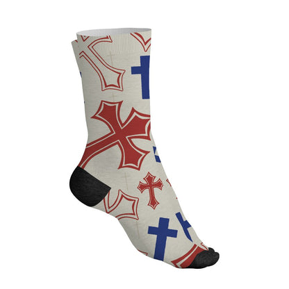 Rare-Air-Cinnabar-1s-NastyJamz-Socks-Match-God-Got-Me-All-Over-Print