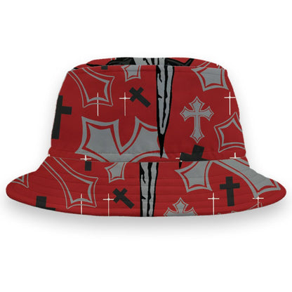 Union-Varsity-Red-Shadow-Grey-1s-NastyJamz-Bucket-Hat-Match-God-Got-Me-3D-All-Over-Print