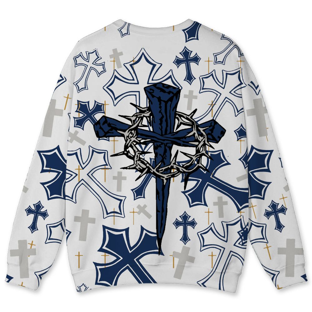 Navy-4s-NastyJamz-Sweatshirt-Match-God-Got-Me-All-Over-Print