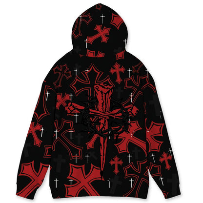 Low-Bred-11s-NastyJamz-Hoodie-Match-God-Got-Me-All-Over-Print
