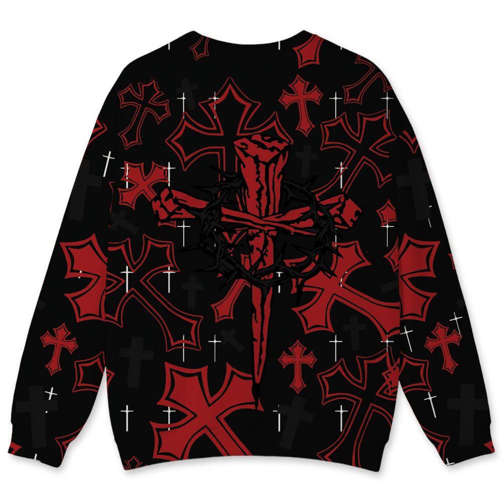 Low-Bred-11s-NastyJamz-Sweatshirt-Match-God-Got-Me-All-Over-Print