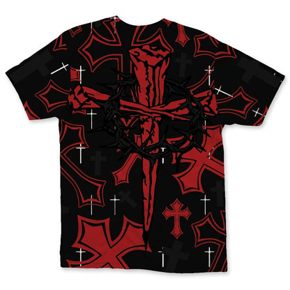 Low-Bred-11s-NastyJamz-T-Shirt-Match-God-Got-Me-All-Over-Print