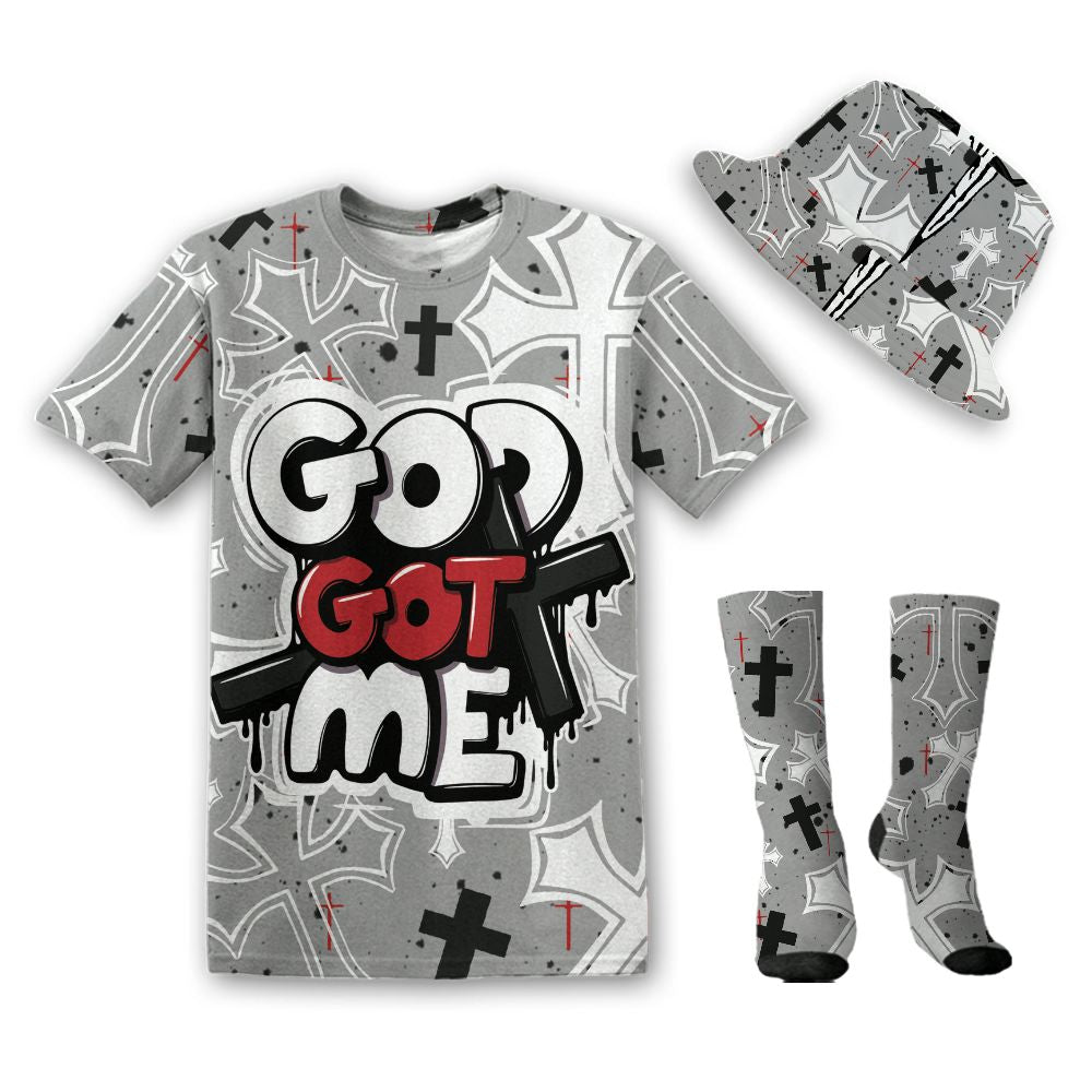 White-Cement-4s-NastyJamz-Drip-Set-Match-God-Got-Me-3D-All-Over-Print
