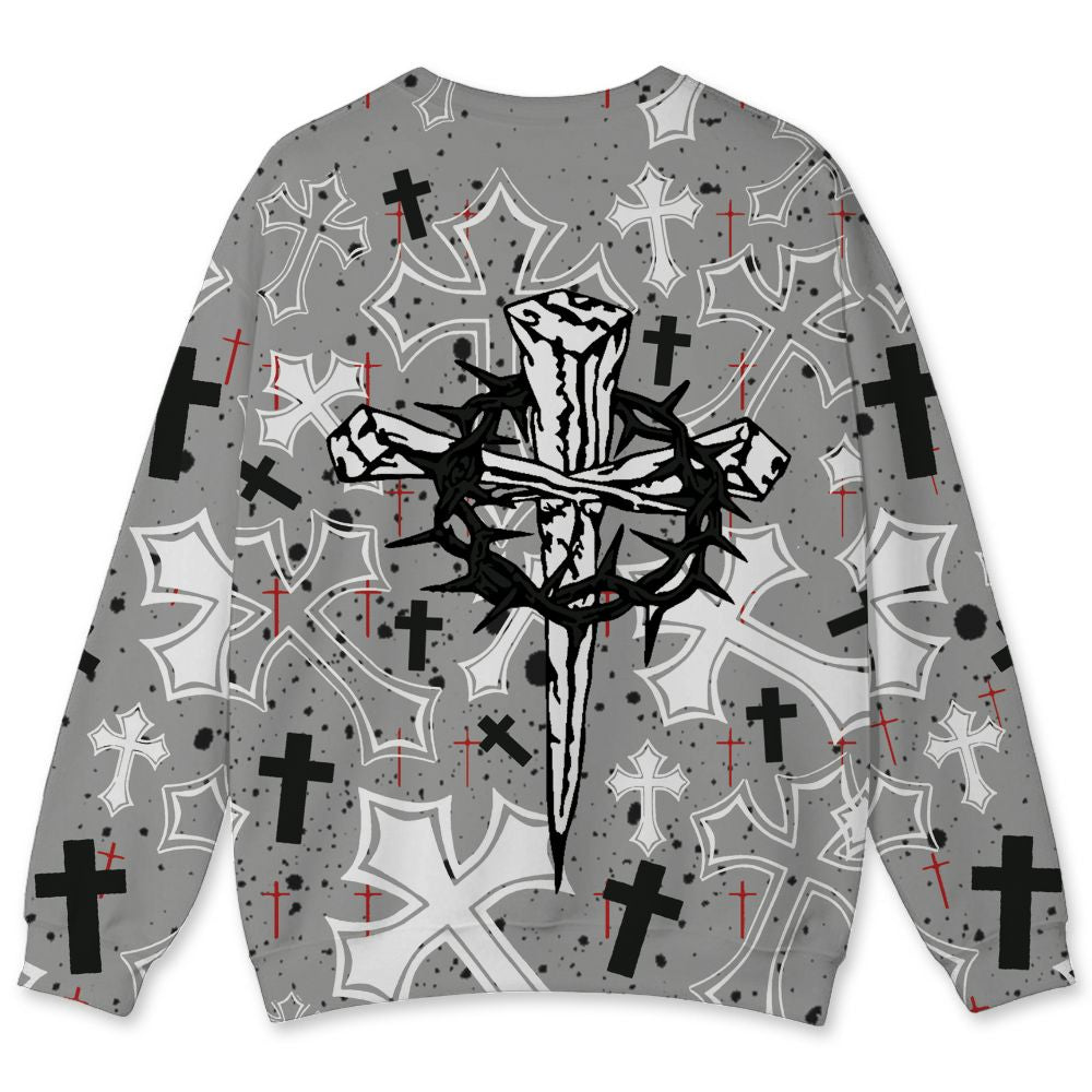 White-Cement-4s-NastyJamz-Sweatshirt-Match-God-Got-Me-All-Over-Print