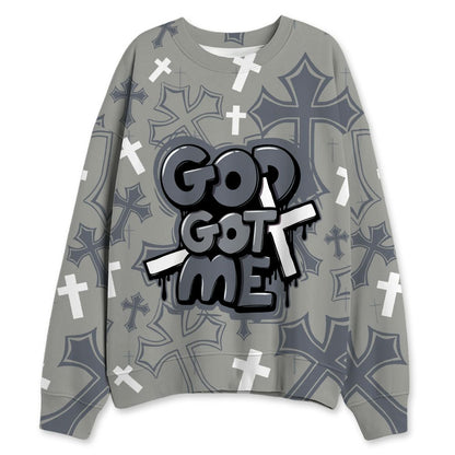 Cool-Grey-9s-NastyJamz-Sweatshirt-Match-God-Got-Me-All-Over-Print