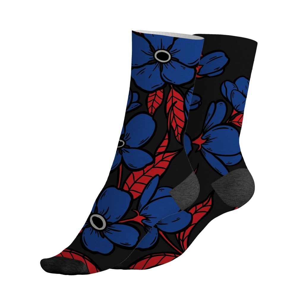 Rare-Air-4s-NastyJamz-Socks-Match-Forget-Me-Not-All-Over-Print