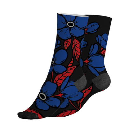 Rare-Air-4s-NastyJamz-Socks-Match-Forget-Me-Not-All-Over-Print