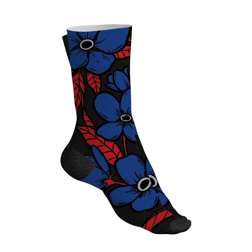 Rare-Air-4s-NastyJamz-Socks-Match-Forget-Me-Not-All-Over-Print
