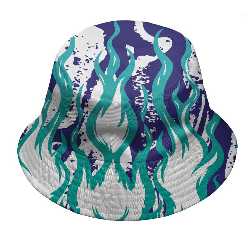 Grape-5s-NastyJamz-Bucket-Hat-Match-23-Burning-Fire-3D-All-Over-Print