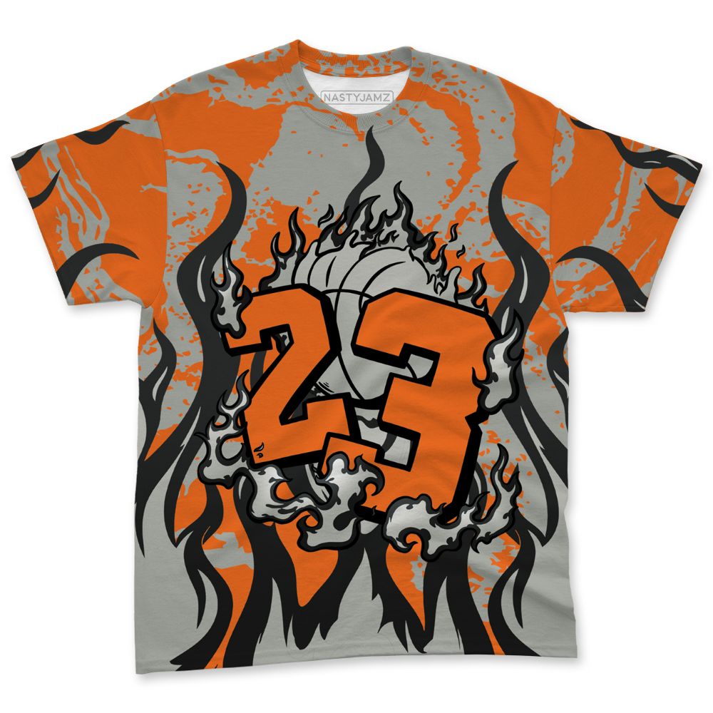 AM-95-OG-Bright-Mandarin-NastyJamz-T-Shirt-Match-23-Burning-Fire-All-Over-Print