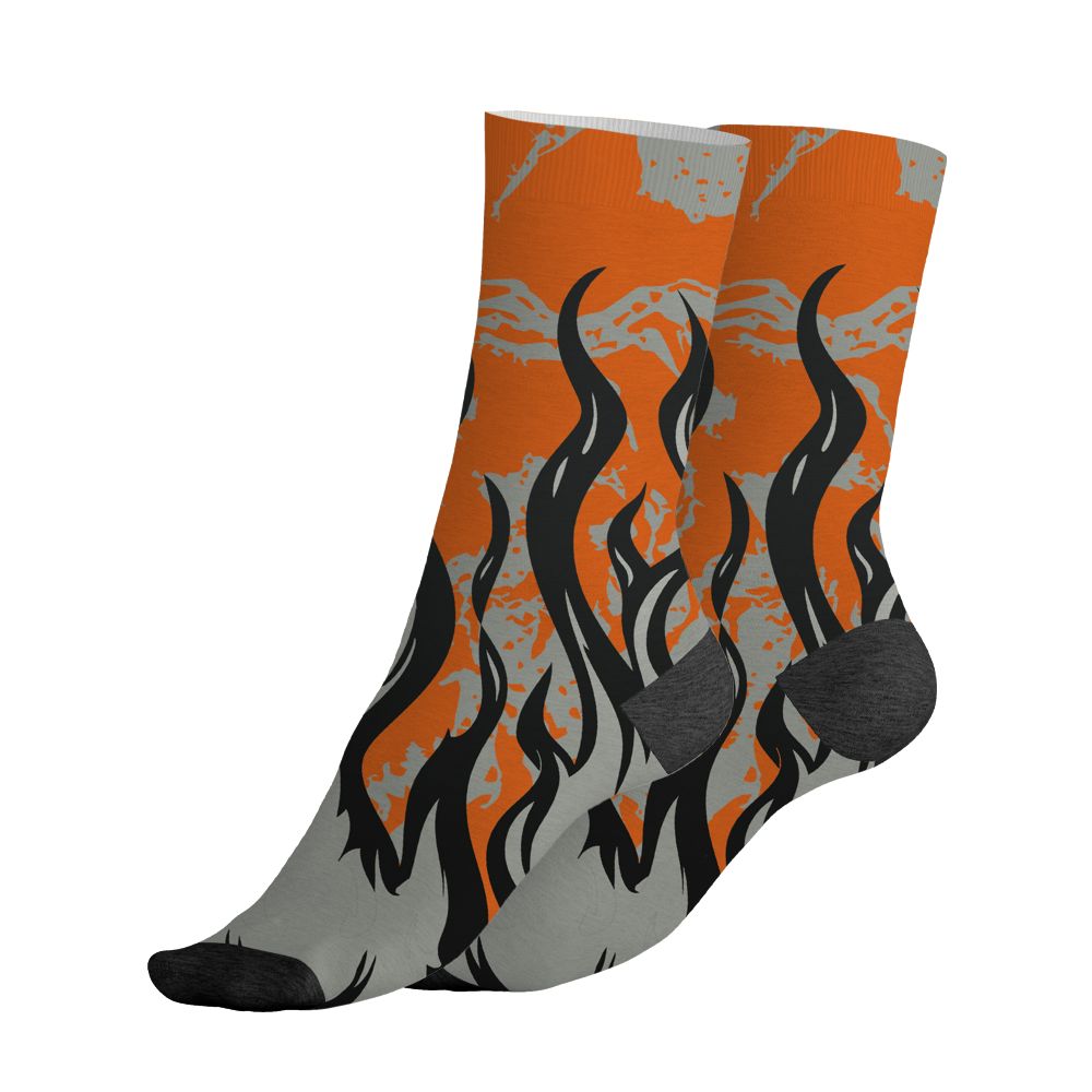AM-95-OG-Bright-Mandarin-NastyJamz-Socks-Match-23-Burning-Fire-All-Over-Print