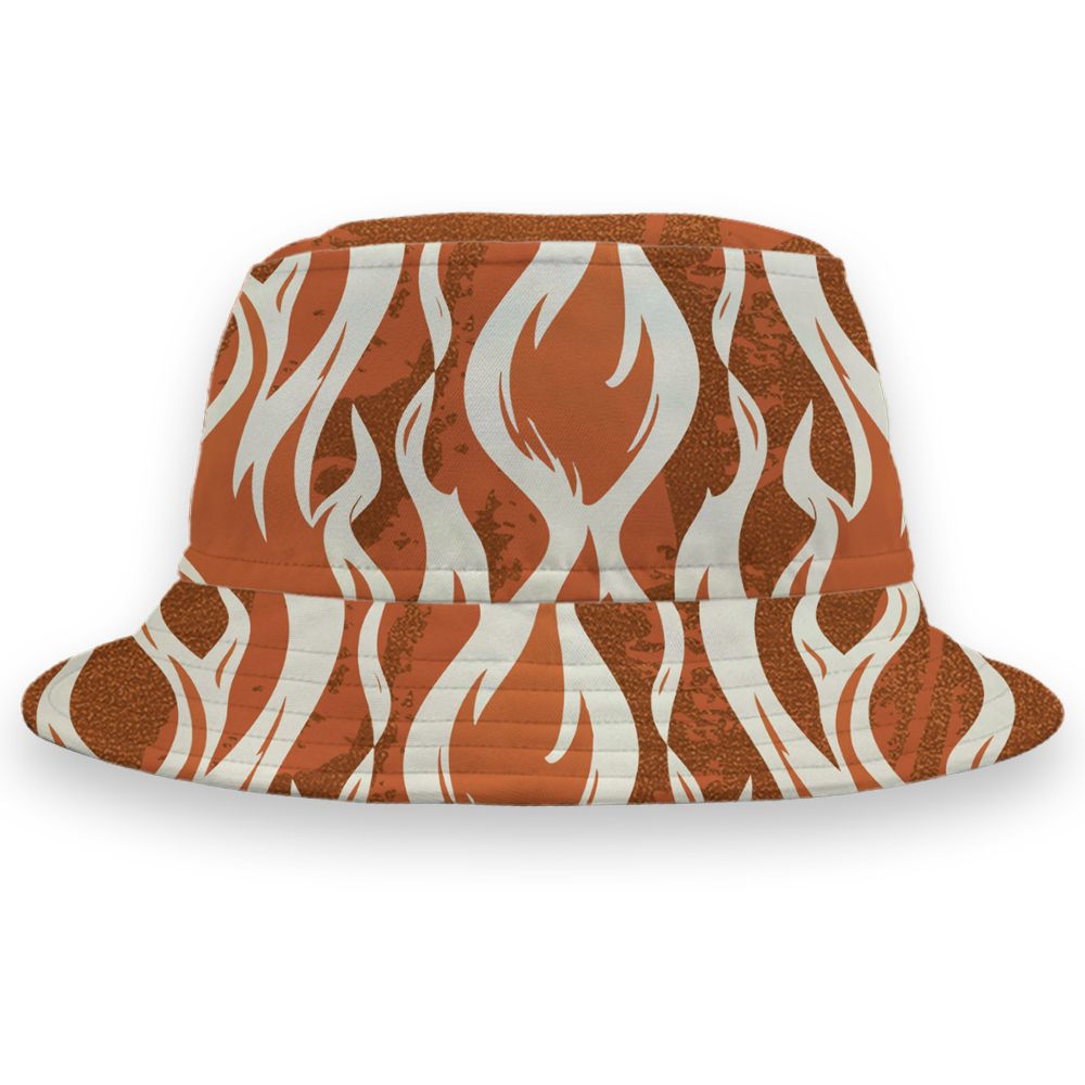 AM-Waffle-Racer-Orange-NastyJamz-Bucket-Hat-Match-23-Burning-Fire-3D-All-Over-Print