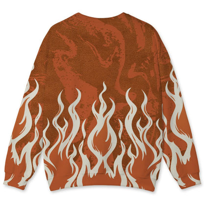 AM-Waffle-Racer-Orange-NastyJamz-Sweatshirt-Match-23-Burning-Fire-All-Over-Print