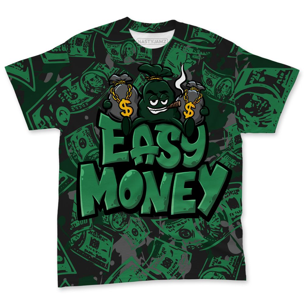 Spizike-Pine-Green-Black-Anthracite-NastyJamz-T-Shirt-Match-Easy-Money-All-Over-Print