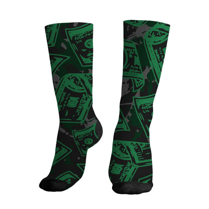 Spizike-Pine-Green-Black-Anthracite-NastyJamz-Socks-Match-Easy-Money-All-Over-Print