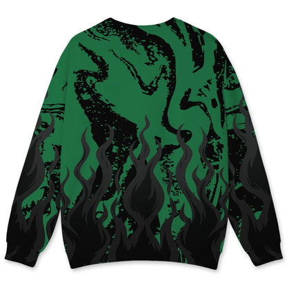 Spizike-Pine-Green-Black-Anthracite-NastyJamz-Sweatshirt-Match-23-Burning-Fire-All-Over-Print