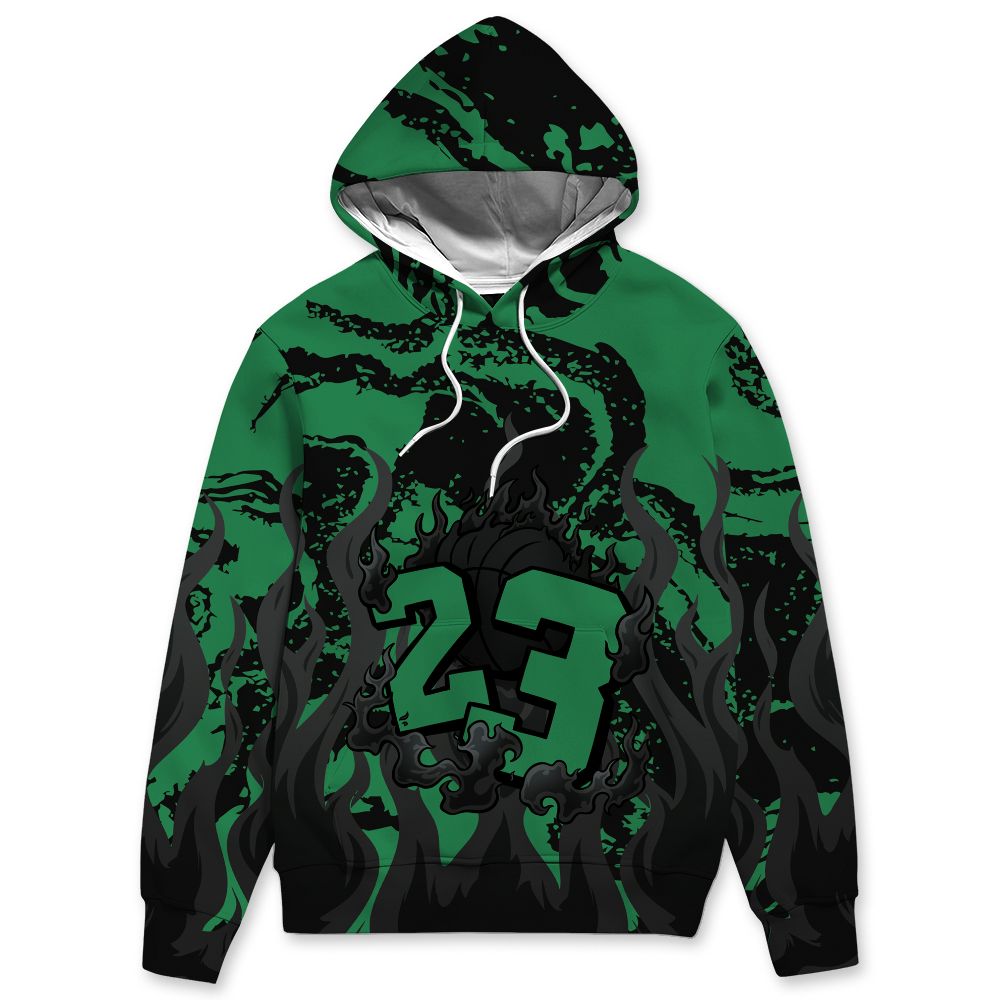 Spizike-Pine-Green-Black-Anthracite-NastyJamz-Hoodie-Match-23-Burning-Fire-All-Over-Print