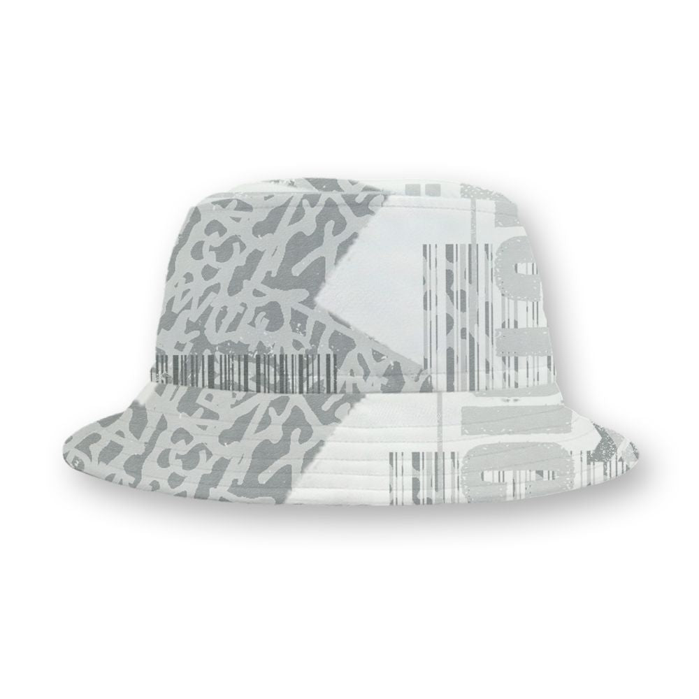Pure-Money-3s-NastyJamz-Bucket-Hat-Match-Sneaker-Addict-3D-All-Over-Print-Warning