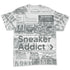 Pure-Money-3s-NastyJamz-T-Shirt-Match-Sneaker-Addict-All-Over-Print-Warning