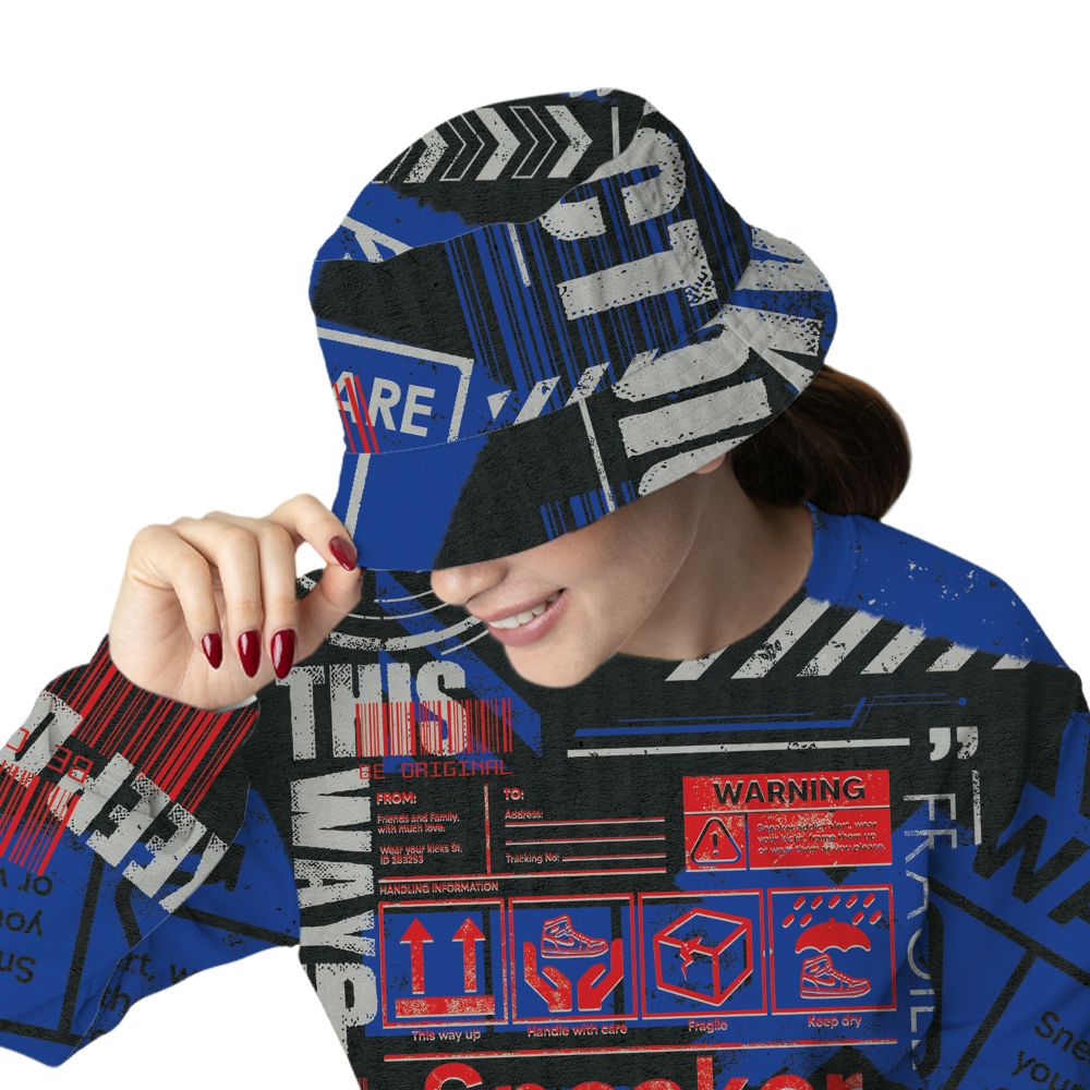 Rare-Air-4s-NastyJamz-Bucket-Hat-Match-Sneaker-Addict-3D-All-Over-Print-Warning