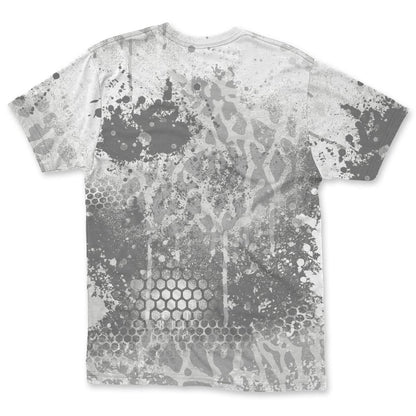 Pure-Money-3s-NastyJamz-T-Shirt-Match-23-Painted-Graffiti