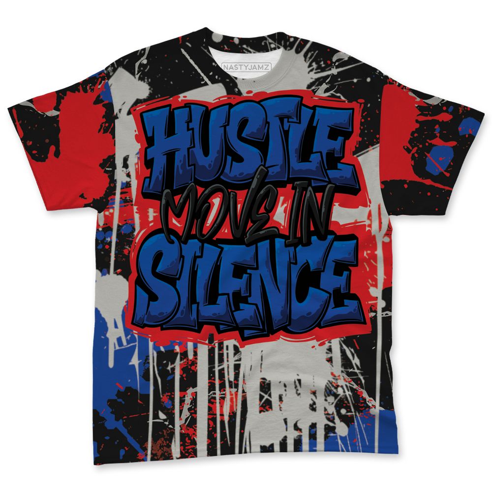 Rare-Air-4s-NastyJamz-T-Shirt-Match-Hustle-Move-In-Silence-All-Over-Print